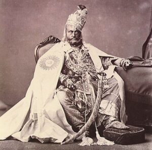Maharaja of Rewa in 1877