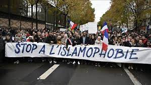 France Anti Islamofobia protest