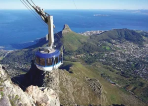 435256 view from the table mountain cable car cape town