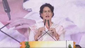 Priyanka Gandhi in Jabalpur :