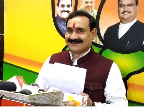 Narottam Mishra's Sneered On Kamalnath: नरोत्तम मिश्रा का कमलनाथ पर जोरदार तंज, कहा - सन्यास की उम्र में सेहरा बांध रहे हैं