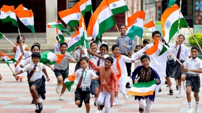 Tricolor waved at every house and national anthem resonated every day...