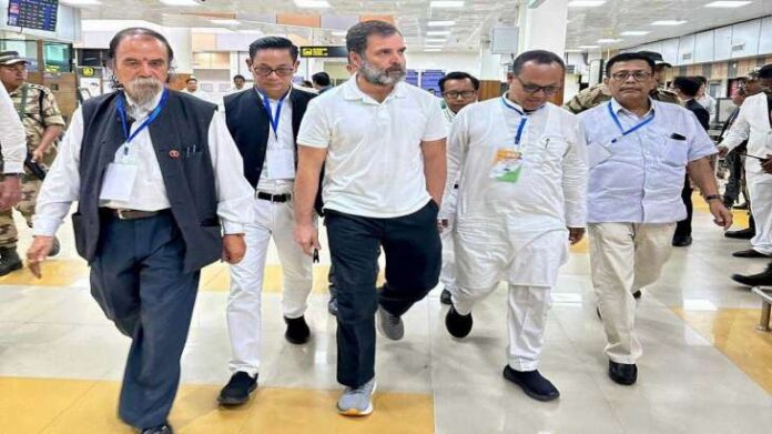 Rahul Gandhi Manipur Visit: