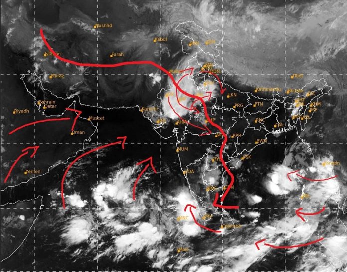 Weather Update:मध्य प्रदेश के अधिकांश स्थानों पर आज भी बारिश ,12 जून से महाराष्ट्र और MP में निरंतर वर्षा की संभावना