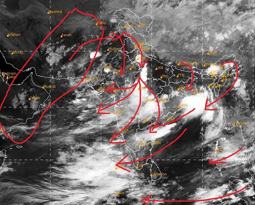 Weather Update: पश्चिमी विक्षोभ के चलते MP में आज भारी बारिश की संभावना