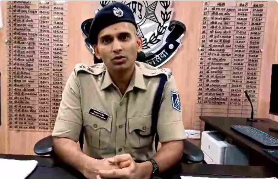 IPS Rahul Kumar Lodha took over as SP Ratlam