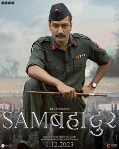 sam bahadur poster