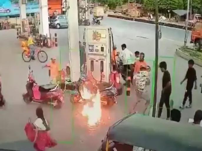 Hyderabad Petrol Pump Video