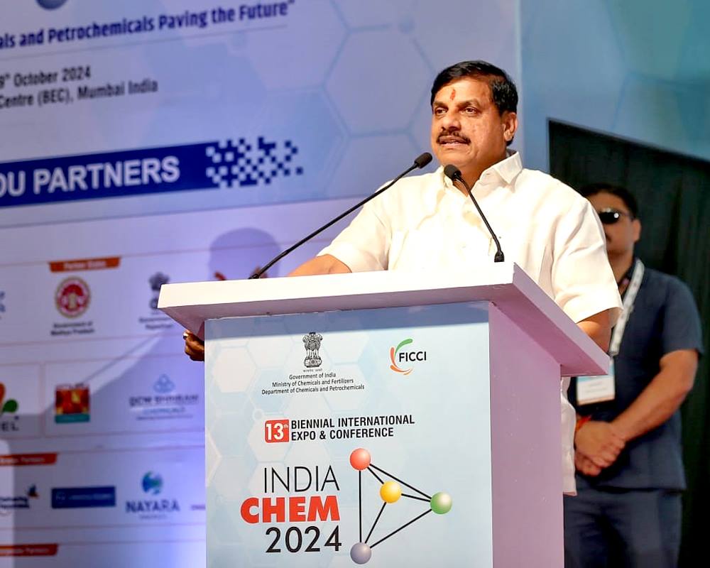 CM Dr Yadav Addresses India Chem-2024