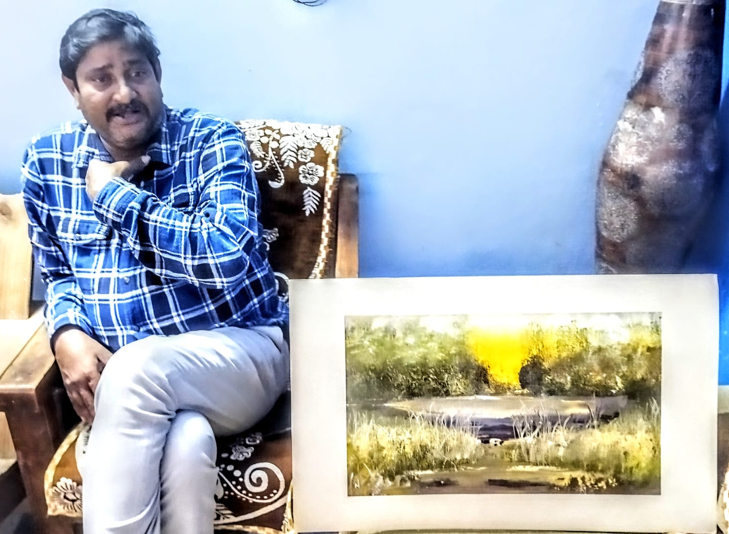 Harikrishna Kadam's Art Exhibition