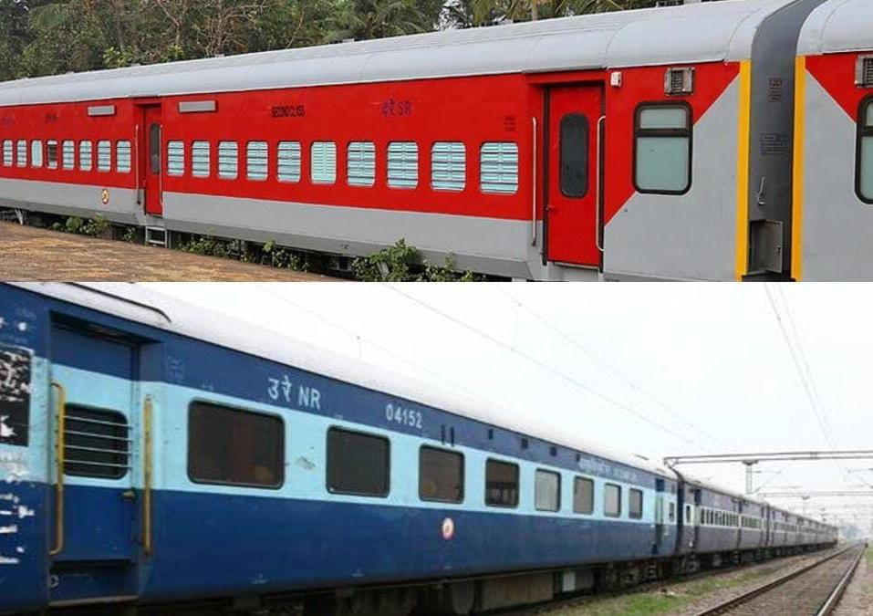 Blue Colored Coaches Will be Removed