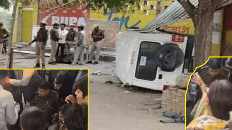 Major Accident with Vasundhara Raje's Convoy