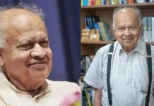 MR Srinivasan and Jayant Narlikar