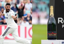 Received Award, not Champagne : मोहम्मद सिराज ने सिर्फ प्लेयर ऑफ द मैच अवॉर्ड लिया, साथ में दी जाने वाली शैम्पेन की बोतल नहीं स्वीकारी!