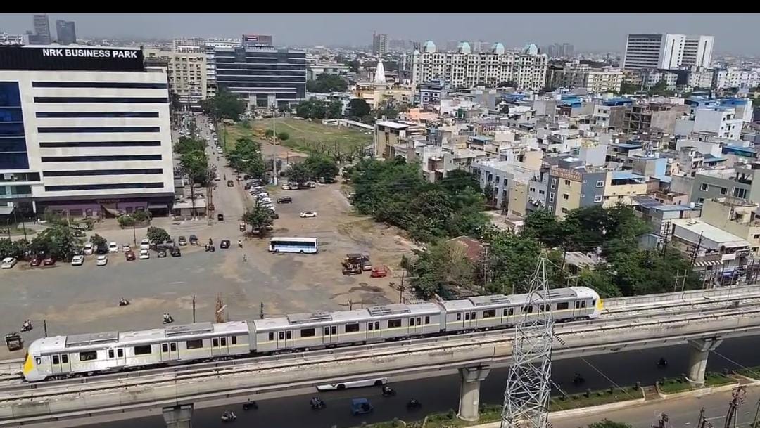 Metro Train in Indore