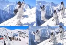 Indian Army Viral Video: भारतीय सेना ने एक वीडियो शेयर किया है,भारतीय सेना के जवान बर्फ की ऊंची पहाड़ियों पर स्नो क्रिकेट का आनंद लेते हुए दिखे