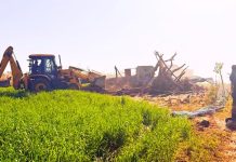 Meghnagar forest area: संयुक्त कार्रवाई कर 25 अस्थाई अतिक्रमण हटाए, गोहत्या प्रकरण के बाद लगातार सर्चिंग जारी