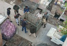 मन्दसौर के निर्माणाधीन मकान में घुसा तेंदुआ – इलाके में मचा हड़कंप