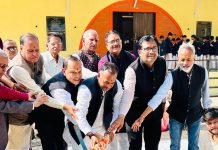 सरस्वती शिशु मंदिर में शिशु वाटिका व नवीन कक्षों का हुआ भूमि पूजन!