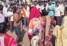 नकली किन्नर को असली किन्नरों ने पकड़ा, राजपुर में साड़ी फाड़कर की पिटाई, वीडियो वायरल