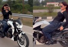 Stunts on the Highway: छतरपुर की सोशल मीडिया इन्फ्लुएंसर को भारी पड़ा हाईवे पर स्टंट करना, पुलिस ने काटा चालान!