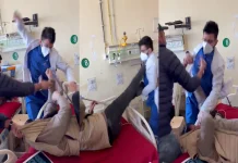 Shimla IGMC: अस्पताल में मारपीट, डॉक्टर पर मरीज से मारपीट के आरोप, देखें वीडियो