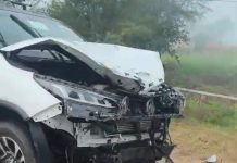 मंत्री की फॉर्चून कार का कहर: 3 को रौंदा, एक की मौके पर मौत