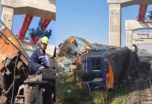 Major Train Accident in Thailand : चलती ट्रेन पर क्रेन गिरने से बड़ा हादसा, 22 की मौत