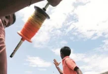 Life-saving message; प्रतिबंध के बावजूद ‘चाइनीज मांझा’ काल बनकर हवा में तैर रहा है