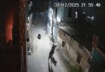 ऋषिकेश में वॉक पर निकले दो युवकों के सामने अचानक आया भालू ,जान बचाकर भागे युवक!