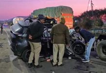 पूर्व गृहमंत्री की बेटी सहित 3 की सड़क हादसे में मौत