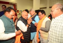 Democracy Fighters, Senior Leaders Honoured : प्रदेश अध्यक्ष खण्डेलवाल ने किया लोकतंत्र सेनानी और वरिष्ठ नेताओं का सम्मान!