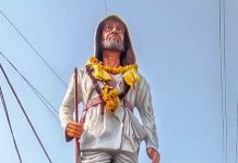 खरगोन में टंट्या मामा की मूर्ति फाइबर की निकली ; मचा हड़कंप,कलेक्टर ने दिए सख्त आदेश