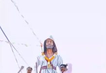 टंट्या मामा मूर्ति को लेकर कांग्रेस ने की गई कार्रवाई को लीपा पोती कहा, प्रतिमा के सामने किया धरना प्रदर्शन