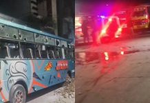 उज्जैन जिले के तराना में हिंसा के बाद आपात स्थिति: बसों दुकानों में तोड़फोड़, धारा 144 लागू