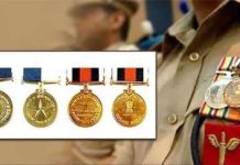 मध्य प्रदेश के चार पुलिस अधिकारियों को राष्ट्रपति पदक