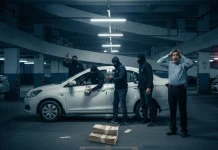 दिनदहाड़े बड़ी वारदात,जमीन रजिस्ट्री के लिए कार में रखे 38 लाख रुपये पार, पार्किंग से उड़ाए नकदी