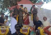 मंदसौर में एक पूर्व सैनिक के सम्मान की श्रृंखला 784 तक पहुंची