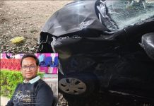 रफ्तार का कहर: थाने के सामने कार ने शिक्षक को उड़ाया, CCTV आया सामने- 50 फीट तक घसीटते ले गई कार