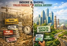 क्या मध्य प्रदेश अपने ही शहरों की उड़ान रोक रहा है? मास्टर प्लान की देरी, महंगे स्टाम्प शुल्क और थमा शहरी विकास — इंदौर-भोपाल को वर्टिकल ग्रोथ की ज़रूरत