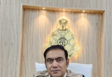 पद्म विलोचन शुक्ला ने बड़वानी में SP का पदभार संभाला