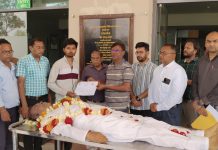 मन्दसौर के सुंदरलाल पटवा मेडिकल कॉलेज को प्राप्त हुआ एक और देहदान