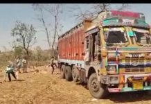 बदमाशों ने शराब से भरे ट्रक को लूट लिया, धार जिले में टांडा का मामला