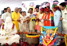 मुख्यमंत्री डॉ यादव ने इंदौर में मां नर्मदा जल के चतुर्थ चरण का किया भूमि-पूजन