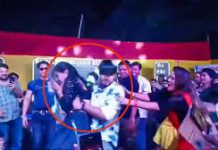 मुजफ्फरपुर के शादी समारोह में धनंजय शर्मा ने महिला डांसर को मंच से उठाकर फेंका !