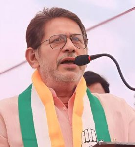 Datia MLA thrice Rajendra Bharti