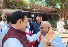 दतिया सीट रिक्त होने के बाद हेमंत खंडेलवाल पहुंचे नरोत्तम मिश्रा के घर, हुई राजनीतिक मंत्रणा