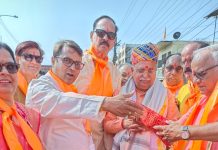 श्री सर्वब्राहमण सभा के आराध्य देव भगवान परशुराम जी की शोभायात्रा में बढ़-चढ़कर शामिल हुए समाजजन!