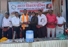 समाजसेवी संस्थाओं के संयुक्त प्रयास से जनसेवा, निःशुल्क अमृत पेय काढ़ा व किए सकोरे वितरित, राहगीरों ने लिया लाभ!