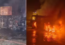 लखीमपुर खीरी में आंबेडकर की मूर्ति टूटने पर बवाल, 20 पुलिस वाले घायल, गाड़ियां फूंकी